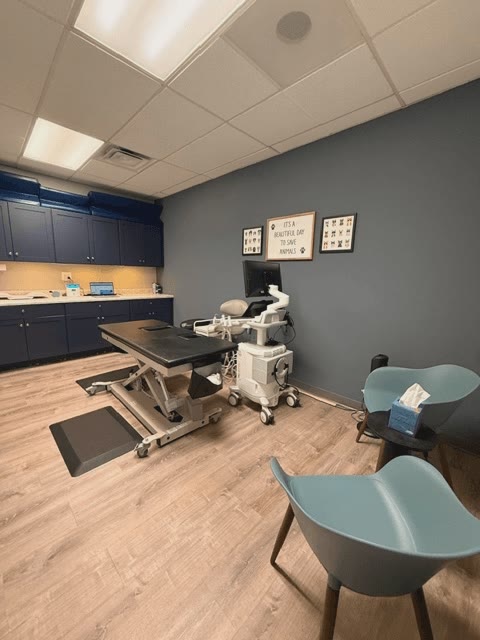 A scanning room at the Schaumburg center